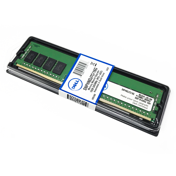 DELL - 16GB MEMORY 2RX8 DDR4 RDIMM 2400MHZ (A8711887)