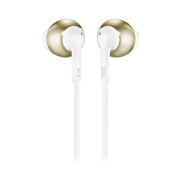 JBL - AUDIFONOS EARBUD BLUETOOTH JBL TUNE 205BT BLANCO/ROSE GOLD (JBLT205BTRGDAM)