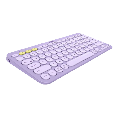 LOGITECH - K380 MULTI-DEVICE KEYBOARD- SPANISH LAYOUT LAVENDER (920-011150)