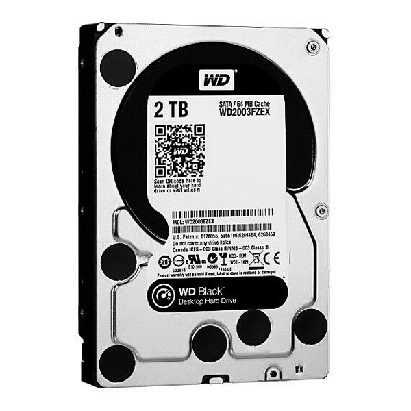 WESTERN DIGITAL - DISCO DURO / SATA / 2TB / 3.5