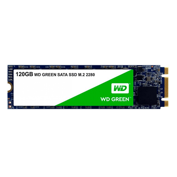 WESTERN DIGITAL - SSD GREEN 120GB M.2 INT SATA3 3D (WDS120G2G0B)