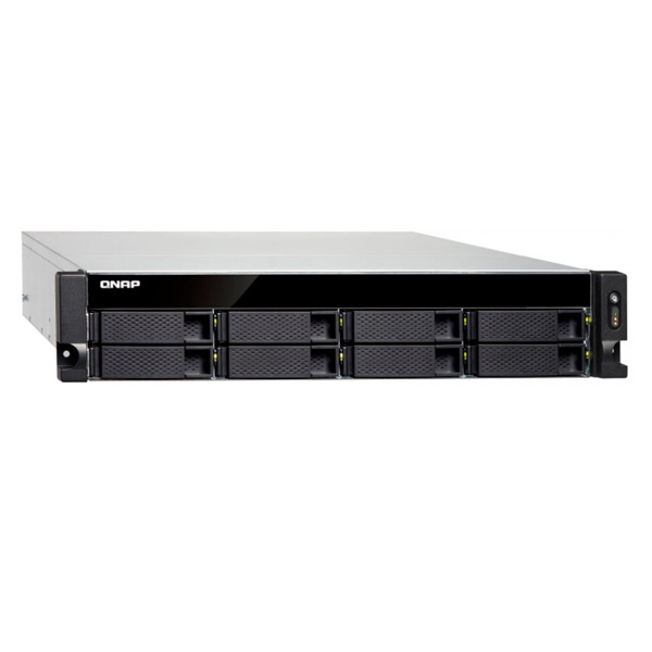 QNAP - 8 BAYS NAS TS-863XU-RP-4G-US 4GB RAM REDUNDANT PSU 2U (TS-863XU-RP-4G-US)