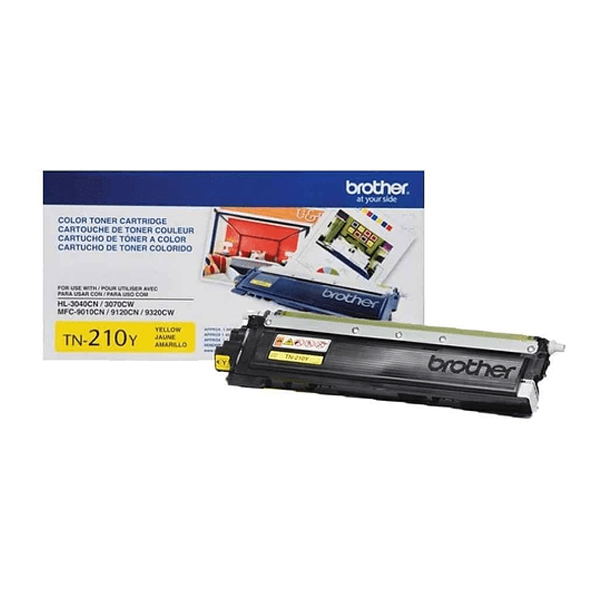 BROTHER - TONER LASER AMARILLO 1400 PAGINAS (TN210Y)