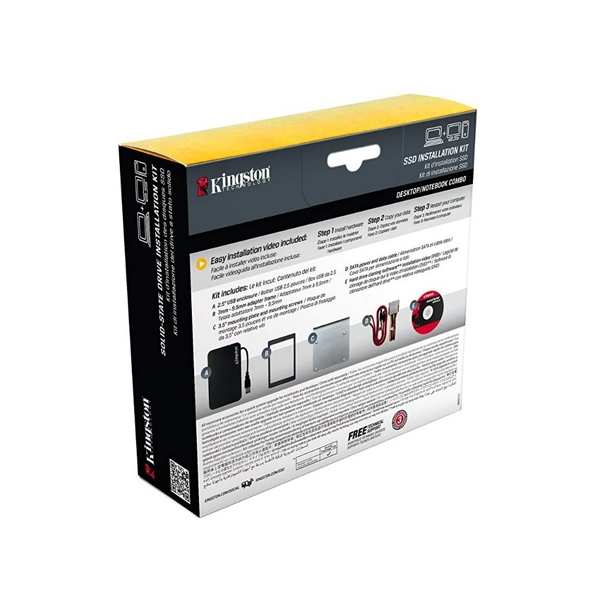 KINGSTON - KIT DE INSTALACION SSD SNA-B NO INCLUYE DISCO SSD (SNA-B)