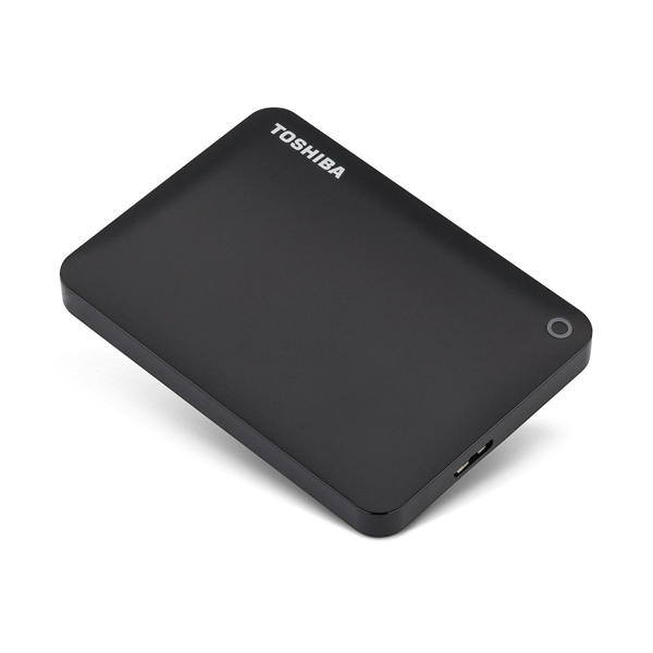 TOSHIBA - CANVIO CONNECT II V8 1TB NEGRO USB 3.0 (HDTC810XK3A1)