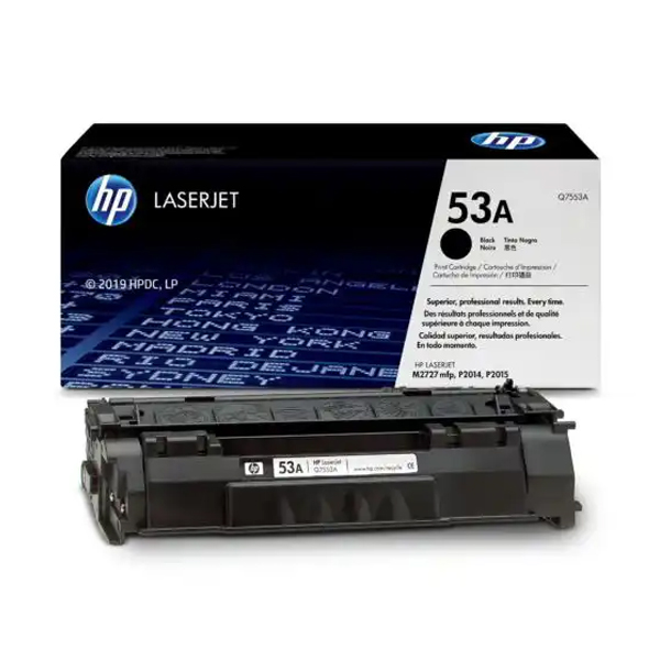 HP - TONER ORIGINAL LASERJET 53A NEGRO (Q7553A)