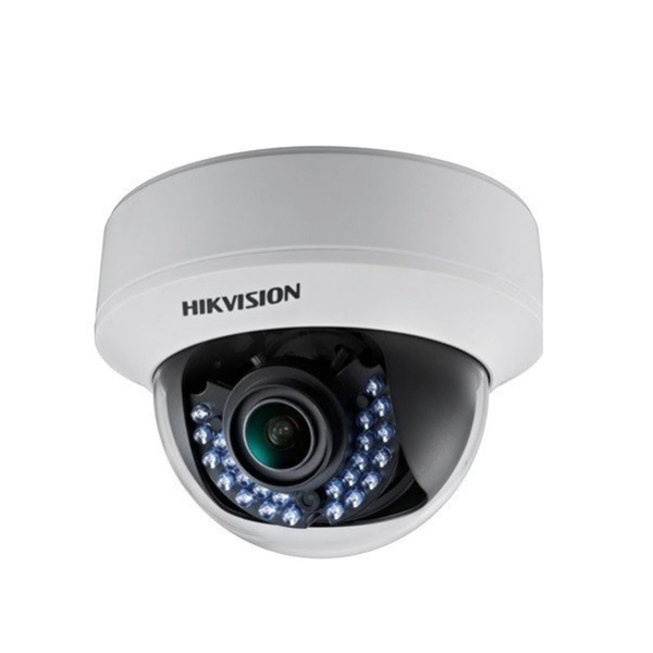 HIKVISION -  DOMO TURBO 720P LENTE FIJO 2.8MM IP66 IR 20M IK10 (DS-2CE56C0T-VPIR)