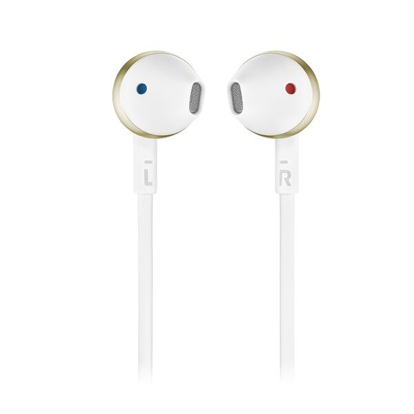 JBL - AUDIFONOS EARBUD BLUETOOTH JBL TUNE 205BT BLANCO/ROSE GOLD (JBLT205BTRGDAM)