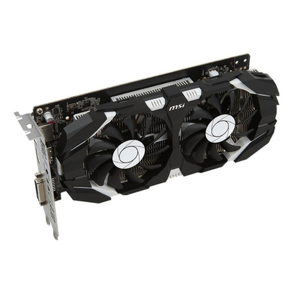 MSI - TARJETA DE VIDEO GTX 1050 TI 4GT OC DVI HDMI DP PCIe (GTX 1050 TI 4GT OC)