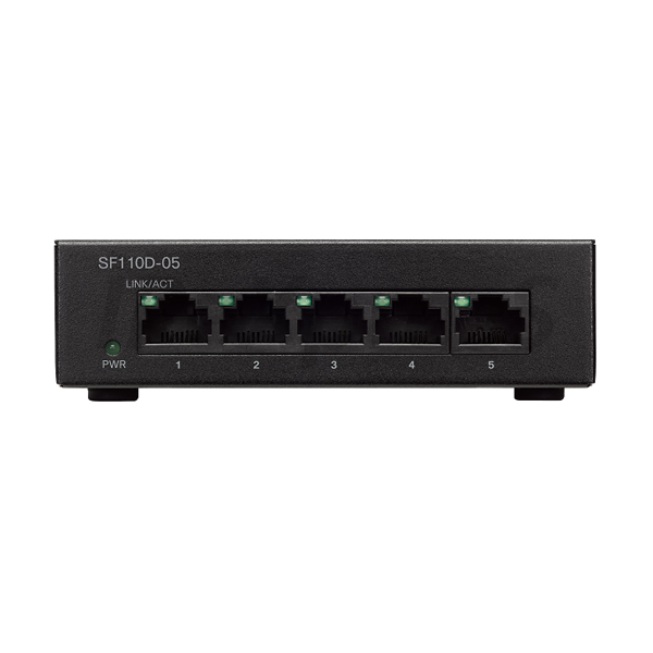 CISCO - SF110D 05 5 PORT 10 100 DESKTOP SWITCH (SF110D-05-NA)