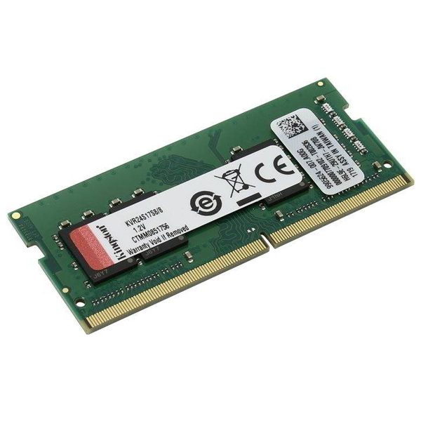 KINGSTON VALUERAM - 8GB 2400MHZ DDR4 SODIMM MEMORIA RAM (KVR24S17S8/8)