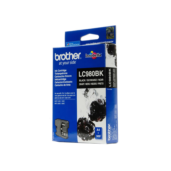 BROTHER - TINTA BROTHER TANQUE NEGRO (LC980BK)