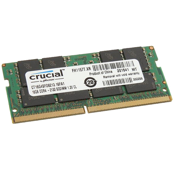 CRUCIAL - MEMORIA RAM SODIMM DDR4 16GB 2133MHZ (CT16G4SFD8213)