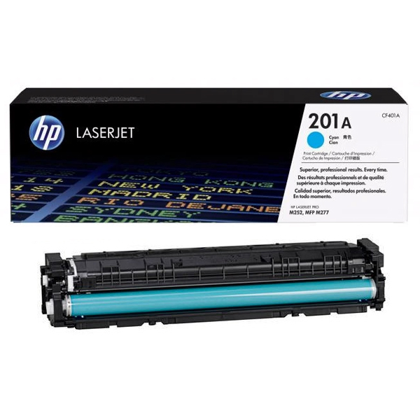 HP - TONER 201A CYAN LJ CARTRIDGE (CF401A)