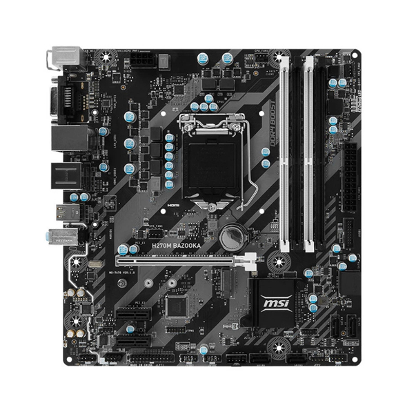 MSI H270M BAZOOKA - Placa base - micro ATX