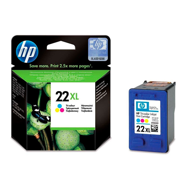 HP - TINTA HP 22XL TRICOLOR (C9352CL)