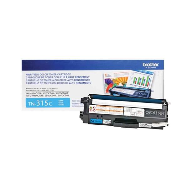 BROTHER - TONER BROTHER TN-315 CYAN HL4570 (TN315C)