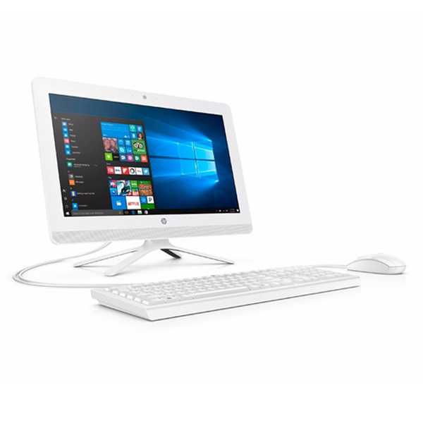 HP AIO 24-G207LA CORE I3-7100U 4GB/1TB 23.8 DVD WHITE W10 HOME (X6A54AA#AKH)