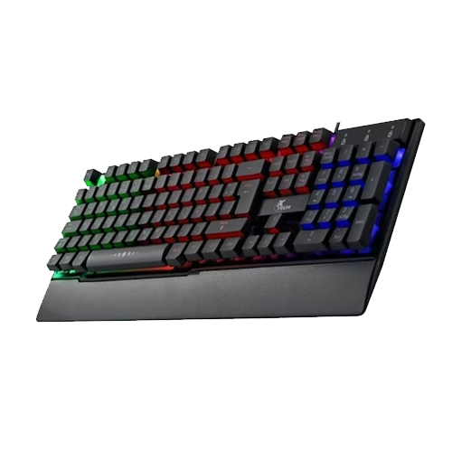 XTECH - TECLADO GAMER ARMINGER USB ILUMINACION FONDO MULTICOLO (XTK-510S)