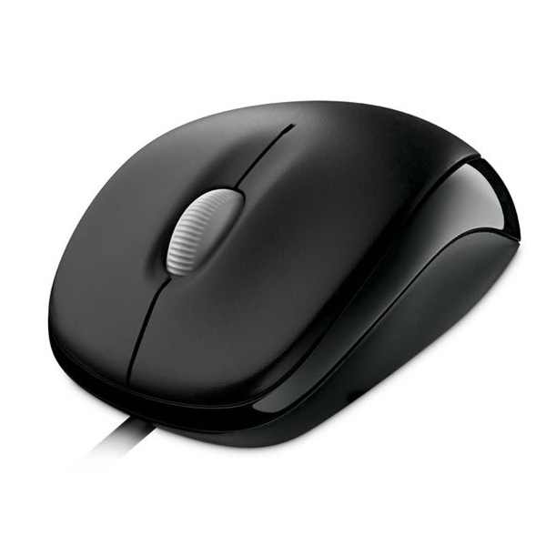 MS MOUSE COMPACT OPTICO NEGRO CON CABLE FOR BUSINESS