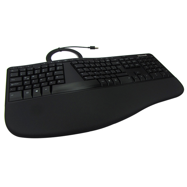 MICROSOFT - TECLADO ERGONOMIC USB (LXM-00003)