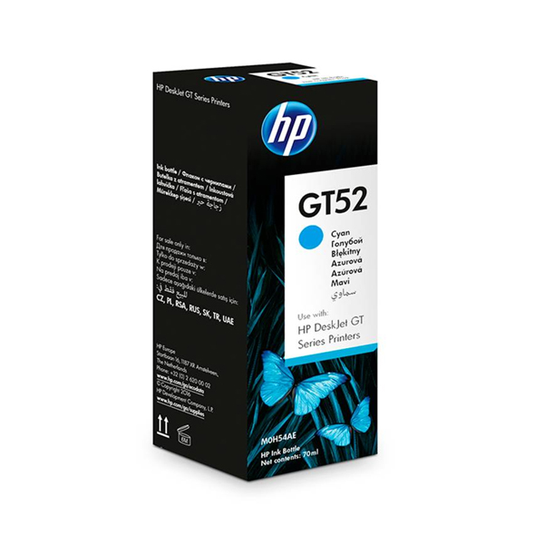 HP - BOTELLA DE TINTA CYAN GT52 (M0H54AL)