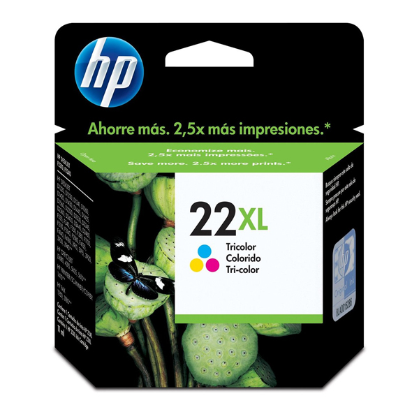 HP - TINTA HP 22XL TRICOLOR (C9352CL)