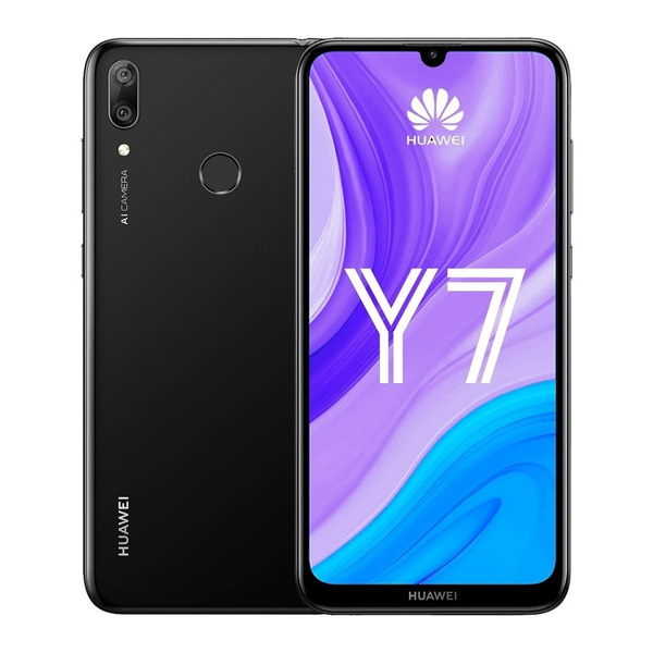 HUAWEI - Y7 2019 BLACK SINGLE SIM (51093HGH)