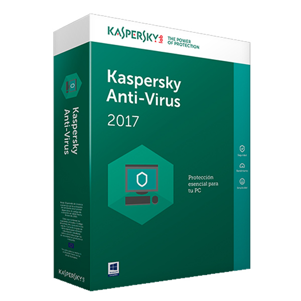 KASPERSKY - ANTI-VIRUS 2017 1PC (KL1171DBAFS)