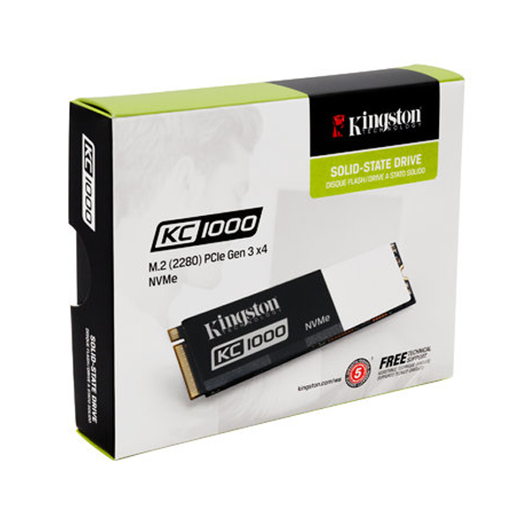 KINGSTON - SSD 960GB M.2 2280 PCI EXPRESS (SKC1000/960G)