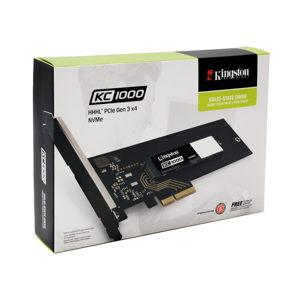 KINGSTON - SSD 960GB M.2 HHHL AIC PCI EXPRESS (SKC1000H/960G)