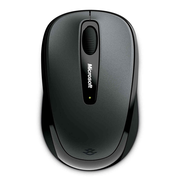 MICROSOFT - MOUSE MICROSOFT WIRELESS  MOBILE 3500 / GRIS / NEGRO (GMF-00380)