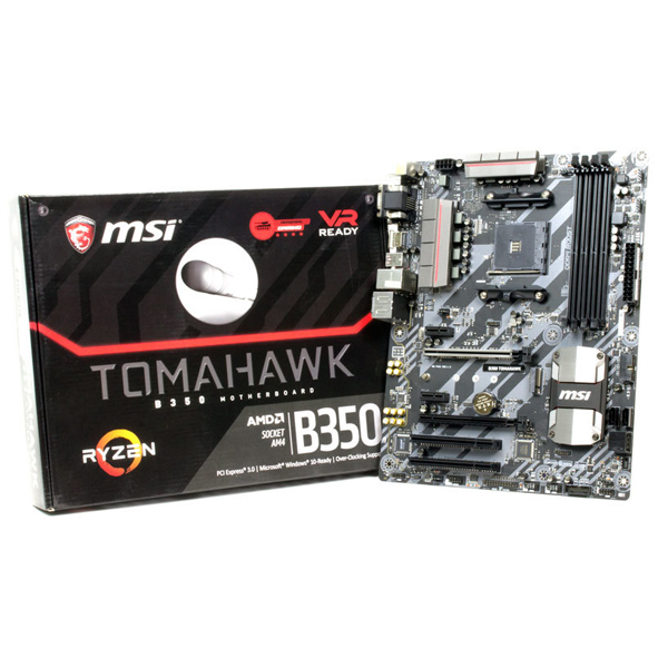 MSI - MSI B350 TOMAHAWK AMD B350 SOCKET AM4 ATX (B350 TOMAHAWK)