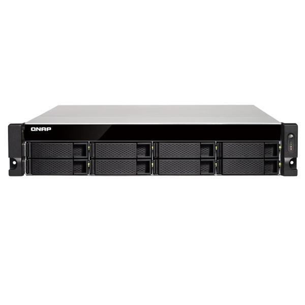 QNAP - 8 BAYS NAS TS-863XU-RP-4G-US 4GB RAM REDUNDANT PSU 2U (TS-863XU-RP-4G-US)