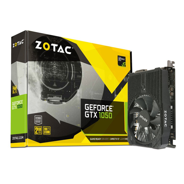 ZOTAC - GeForce GTX 1050 Mini - Tarjeta gráfica - NVIDIA GeForce GTX 1050 (ZT-P10500A-10L)